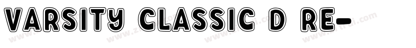 Varsity Classic D Re字体转换